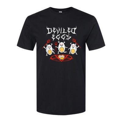 Deviled Eggs Thanksgiving Funny Softstyle® CVC T-Shirt