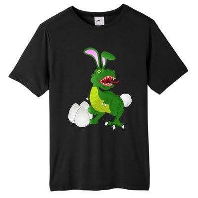 Dinosaur Easter TRex Funny Gift Tall Fusion ChromaSoft Performance T-Shirt