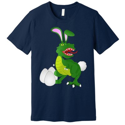 Dinosaur Easter TRex Funny Gift Premium T-Shirt