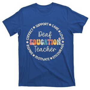 Deaf Education Teacher Appreciation Week Back To School Gift T-Shirt