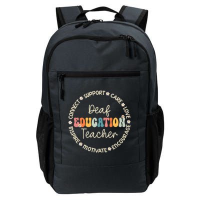 Deaf Education Teacher Appreciation Week Back To School Gift Daily Commute Backpack