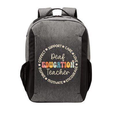 Deaf Education Teacher Appreciation Week Back To School Gift Vector Backpack