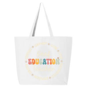 Deaf Education Teacher Appreciation Week Back To School Gift 25L Jumbo Tote