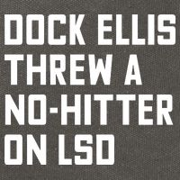Dock Ellis Threw A Nohitter On Lsd Cotton Canvas Backpack