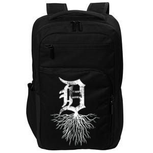 Detroit D Roots Michigan Born Rooted Impact Tech Backpack