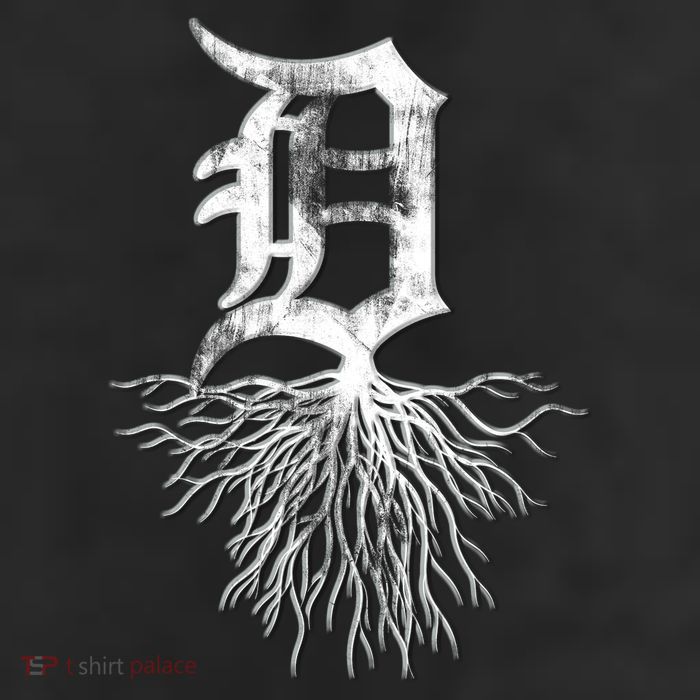 Detroit D Roots Michigan Born Rooted Adult Drive Performance Visor