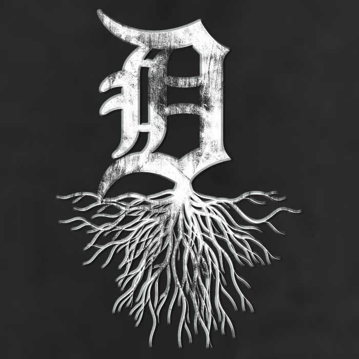 Detroit D Roots Michigan Born Rooted Tumbler