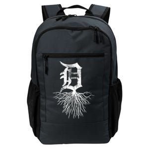 Detroit D Roots Michigan Born Rooted Daily Commute Backpack