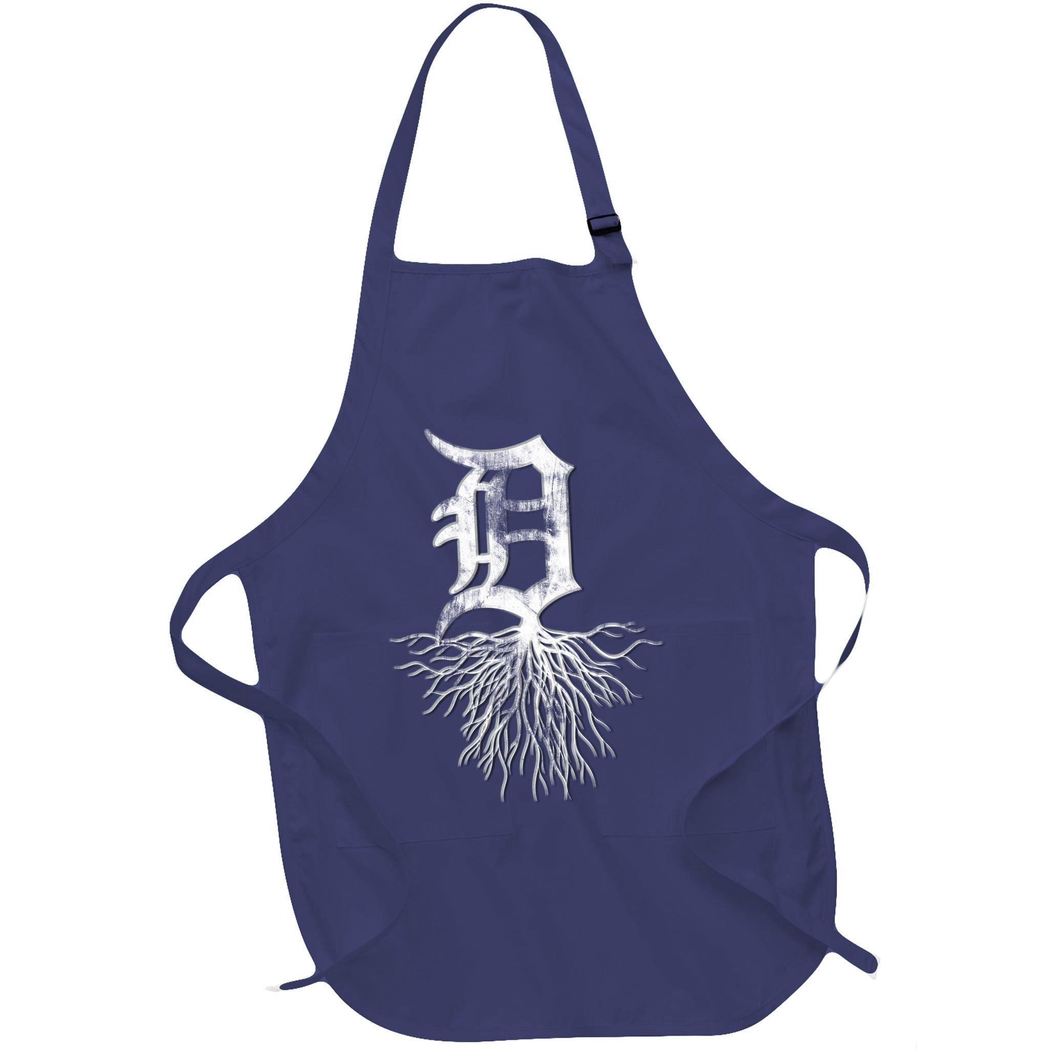 Detroit D Roots Michigan Born Rooted Apron
