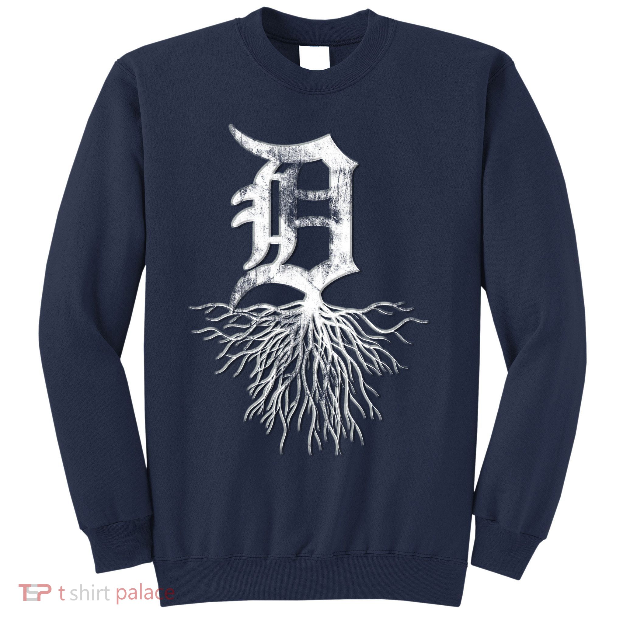Detroit D Roots Michigan Born Rooted Sweatshirt