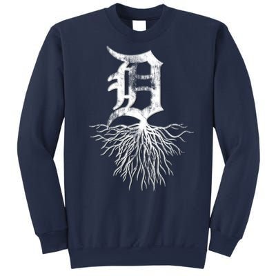 Detroit D Roots Michigan Born Rooted Sweatshirt