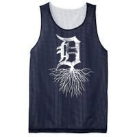 Detroit D Roots Michigan Born Rooted Mesh Reversible Basketball Jersey Tank