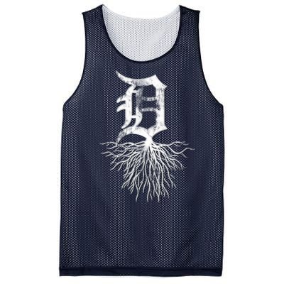 Detroit D Roots Michigan Born Rooted Mesh Reversible Basketball Jersey Tank