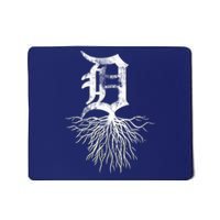 Detroit D Roots Michigan Born Rooted Mousepad