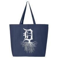 Detroit D Roots Michigan Born Rooted 25L Jumbo Tote