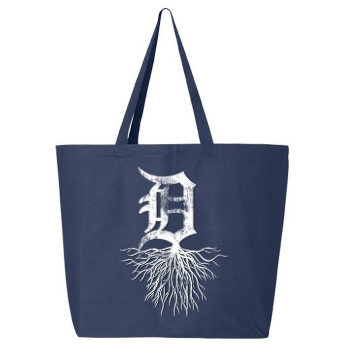 Detroit D Roots Michigan Born Rooted 25L Jumbo Tote