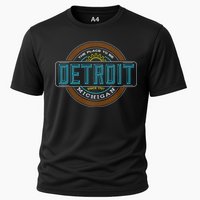 Detroit Emblem Since 1707 Cooling Performance Crew T-Shirt