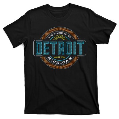 Detroit Emblem Since 1707 T-Shirt