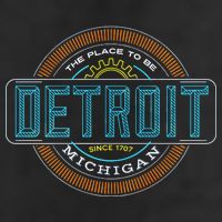 Detroit Emblem Since 1707 Adult Drive Performance Visor