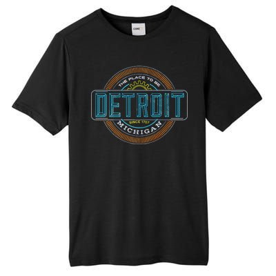 Detroit Emblem Since 1707 Tall Fusion ChromaSoft Performance T-Shirt