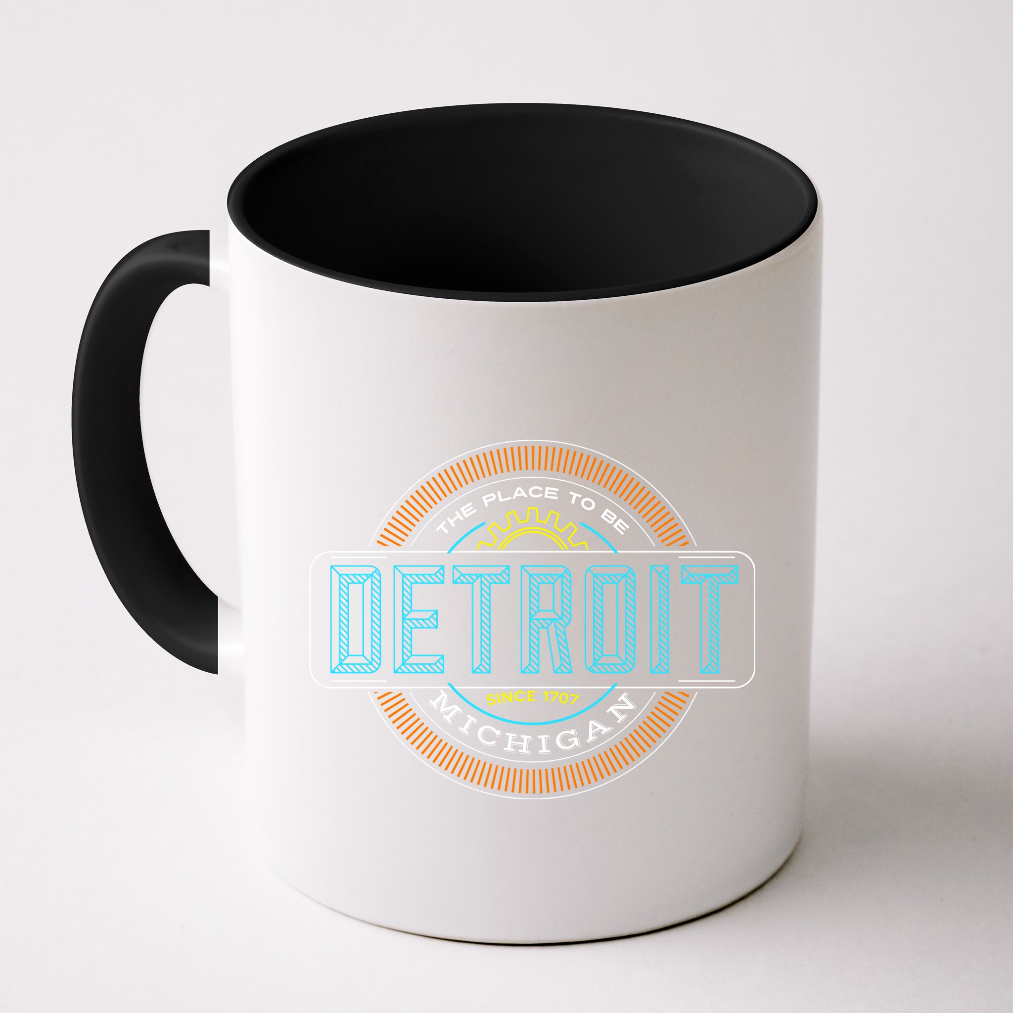 Detroit Emblem Since 1707 Mug
