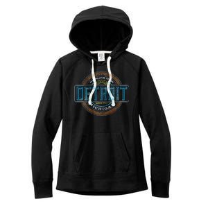 Detroit Emblem Since 1707 Women's Fleece Hoodie