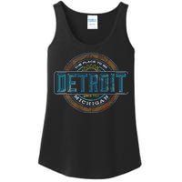 Detroit Emblem Since 1707 Ladies Essential Tank