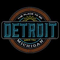 Detroit Emblem Since 1707 Tie-Dye T-Shirt