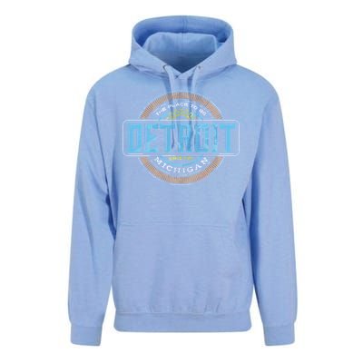 Detroit Emblem Since 1707 Unisex Surf Hoodie