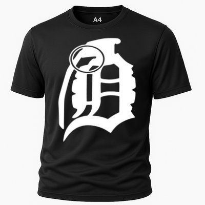 Detroit English D Grenade Michigan Logo Performance Shirt