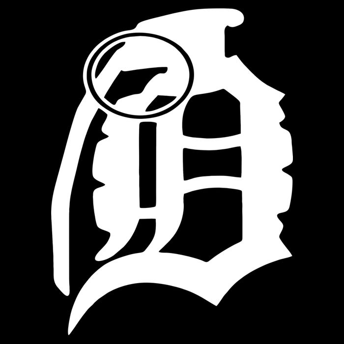 Detroit English D Grenade Michigan Logo Impact Tech Backpack