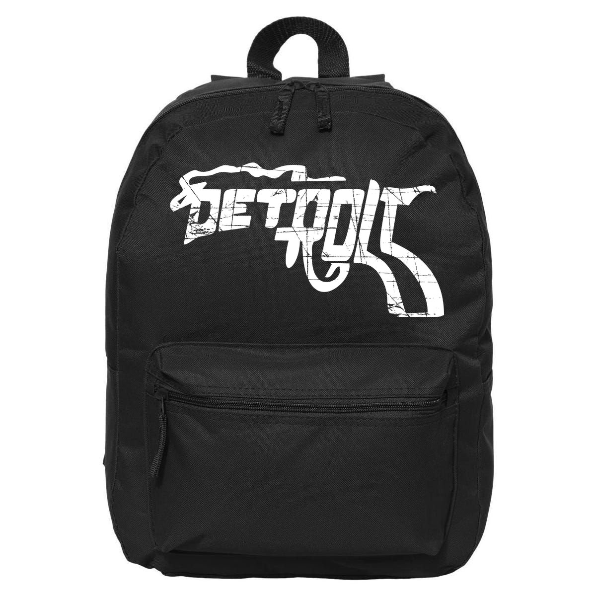 Detroit Gun n Smoke Revolver 16 in Basic Backpack