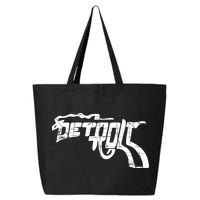 Detroit Gun n Smoke Revolver 25L Jumbo Tote