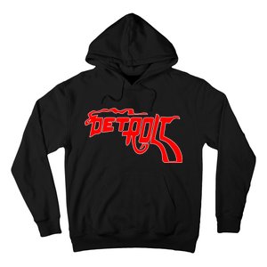 Detroit Gun Smoke Revolver Hoodie