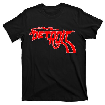 Detroit Gun Smoke Revolver T-Shirt