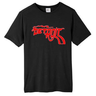 Detroit Gun Smoke Revolver Tall Fusion ChromaSoft Performance T-Shirt