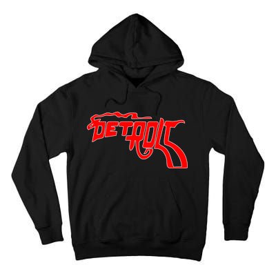 Detroit Gun Smoke Revolver Tall Hoodie