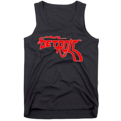 Detroit Gun Smoke Revolver Tank Top