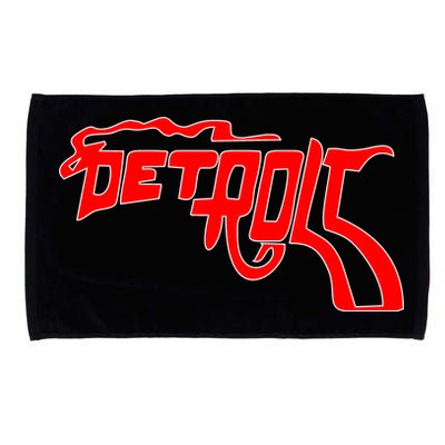 Detroit Gun Smoke Revolver Microfiber Hand Towel