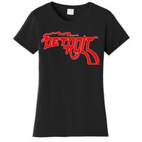 Detroit Gun Smoke Revolver Women's T-Shirt