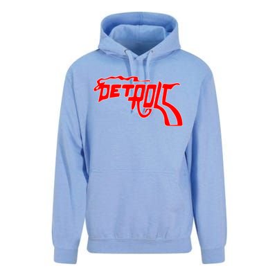 Detroit Gun Smoke Revolver Unisex Surf Hoodie