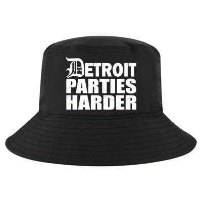 Detroit Parties Harder Cool Comfort Performance Bucket Hat