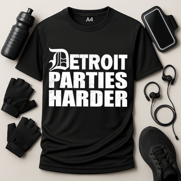Detroit Parties Harder Performance Shirt