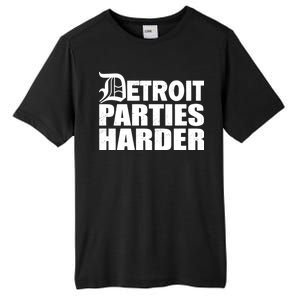 Detroit Parties Harder Tall Fusion ChromaSoft Performance T-Shirt