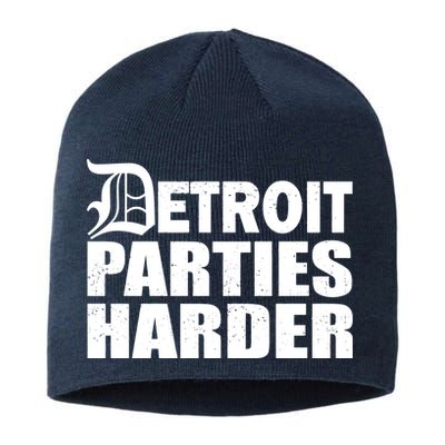 Detroit Parties Harder Sustainable Beanie