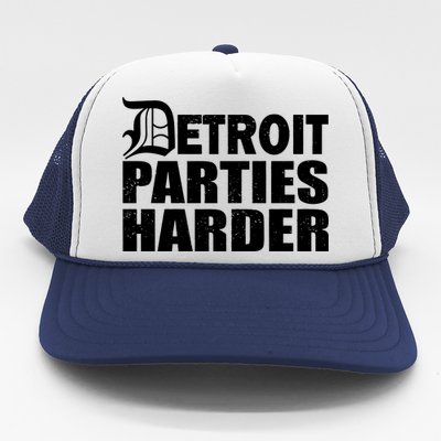 Detroit Parties Harder Trucker Hat