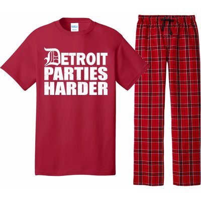 Detroit Parties Harder Pajama Set