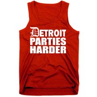 Detroit Parties Harder Tank Top