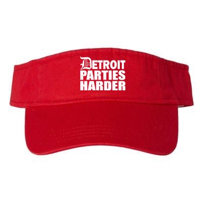 Detroit Parties Harder Valucap Bio-Washed Visor