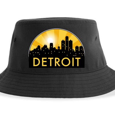 Detroit Record Logo Sustainable Bucket Hat